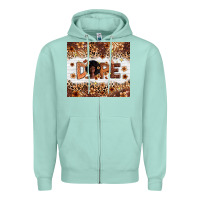 Seafoam Dope Melanin Zipper Hoodie - Zillion Design Studio