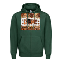 Sports Green Dope Melanin Zipper Hoodie - Zillion Design Studio