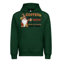 Forest Green coffee spelled backwards is eeffoc & i don't give Urban Hoodie - MaliasSmallBusiness