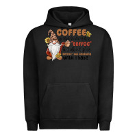 Pigment Black coffee spelled backwards is eeffoc & i don't give Urban Hoodie - MaliasSmallBusiness