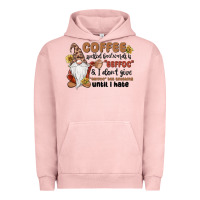 Pigment Salmon coffee spelled backwards is eeffoc & i don't give Urban Hoodie - MaliasSmallBusiness