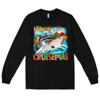 Black merry cruisemas Long Sleeve Tee - Zillion Design Studio