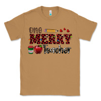 Toasted Coconut one merry teacher Classic Tee - RanaPortraitStore