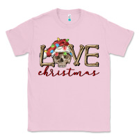 Bubblegum Pink skull love christmas Classic Tee - FaDigitalArtStudio