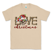 Mushroom skull love christmas Classic Tee - FaDigitalArtStudio