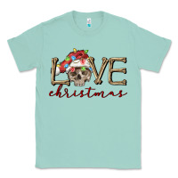 Seafoam skull love christmas Classic Tee - FaDigitalArtStudio