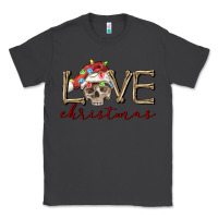 Smoke skull love christmas Classic Tee - FaDigitalArtStudio