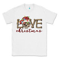 White skull love christmas Classic Tee - FaDigitalArtStudio