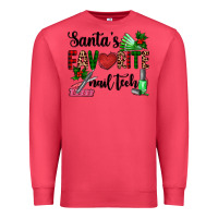 Cardinal santa's favorite nail tech Premium Sweatshirt - AdoDesignShop
