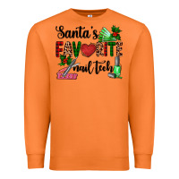 Carrot santa's favorite nail tech Premium Sweatshirt - AdoDesignShop
