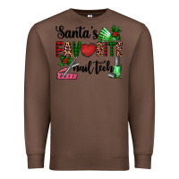 Chestnut santa's favorite nail tech Premium Sweatshirt - AdoDesignShop
