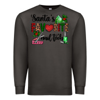 Smoke santa's favorite nail tech Premium Sweatshirt - AdoDesignShop