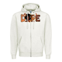 Oatmeal Heather Dope Melanin Zipper Hoodie - Zillion Design Studio