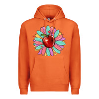 Carrot teacher apple Premium Hoodie - MaliasSmallBusiness