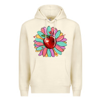 Sandshell teacher apple Premium Hoodie - MaliasSmallBusiness