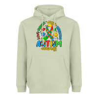 Matcha love support accept understand autism awareness Heavyweight Hoodie - Artiststas