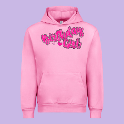 Birthday Girl Urban Hoodie Designed By Maliassmallbusiness