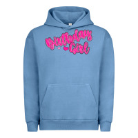 Pigment Pebble Blue birthday girl Urban Hoodie - MaliasSmallBusiness
