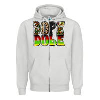 Dove Grey Dope Zipper Hoodie - Zillion Design Studio