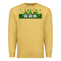 Antique Gold st patricks gnomes Premium Sweatshirt - Jasminsmagicworld