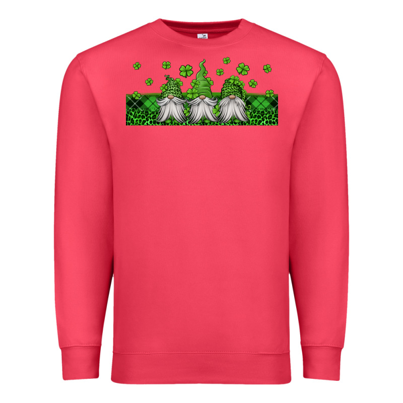 St Patricks Gnomes Premium Sweatshirt by Jasminsmagicworld | Teevron