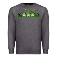 Charcoal Heather st patricks gnomes Premium Sweatshirt - Jasminsmagicworld
