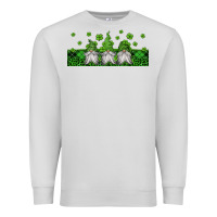 Dove Grey st patricks gnomes Premium Sweatshirt - Jasminsmagicworld