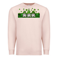 Pale Pink st patricks gnomes Premium Sweatshirt - Jasminsmagicworld