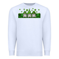 White st patricks gnomes Premium Sweatshirt - Jasminsmagicworld