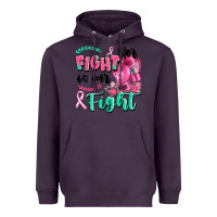 Plum her fight is our fight Heavyweight Hoodie - Artiststas