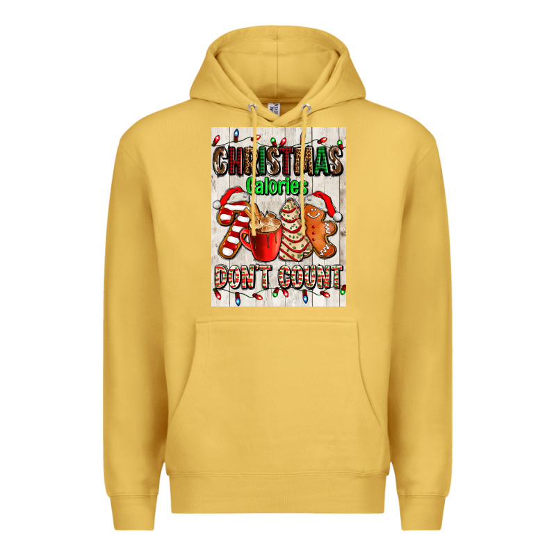 Christmas Calories Dont Count Premium Hoodie by AdoDesignShop | Teevron