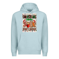 Blue Mist Christmas calories dont count Premium Hoodie - AdoDesignShop