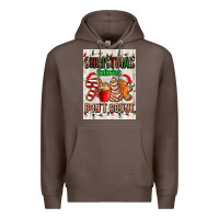 Coffee Christmas calories dont count Premium Hoodie - AdoDesignShop