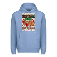 Colony Blue Christmas calories dont count Premium Hoodie - AdoDesignShop
