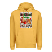 Mustard Christmas calories dont count Premium Hoodie - AdoDesignShop