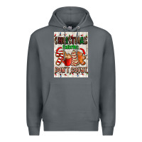 Rock Christmas calories dont count Premium Hoodie - AdoDesignShop