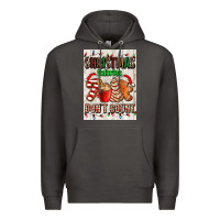 Smoke Christmas calories dont count Premium Hoodie - AdoDesignShop