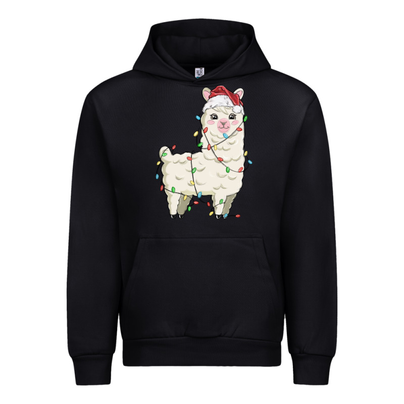 Christmas Llama Urban Hoodie by MaliasSmallBusiness | Teevron
