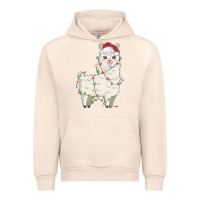 Sandshell christmas llama Urban Hoodie - MaliasSmallBusiness