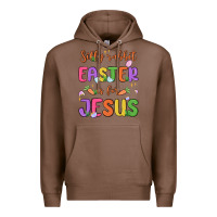 Chestnut silly rabbit easter is for jesus Premium Hoodie - MaliasSmallBusiness