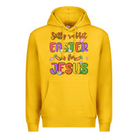 Lemon silly rabbit easter is for jesus Premium Hoodie - MaliasSmallBusiness