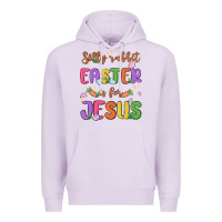 Lilac silly rabbit easter is for jesus Premium Hoodie - MaliasSmallBusiness