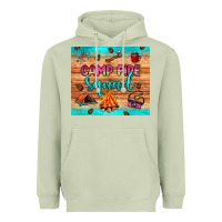 Matcha camp fire squad Heavyweight Hoodie - JahusDesignShop