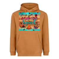 Meerkat camp fire squad Heavyweight Hoodie - JahusDesignShop