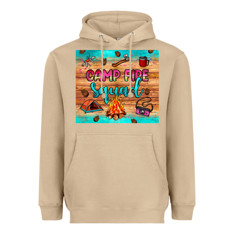 Camp Fire Squad Heavyweight Hoodie by JahusDesignShop | Teevron