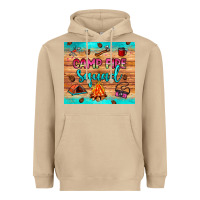 Mushroom camp fire squad Heavyweight Hoodie - JahusDesignShop