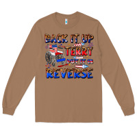 Toasted Coconut back it up terry put it in reverse billie wilder Long Sleeve Tee - texasbilliewilder
