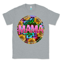 Heather Grey tie dye mama Classic Tee - texasbilliewilder