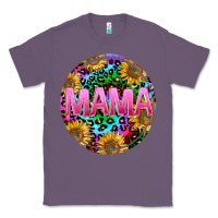 Lavender tie dye mama Classic Tee - texasbilliewilder