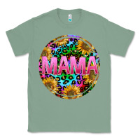 Sage tie dye mama Classic Tee - texasbilliewilder